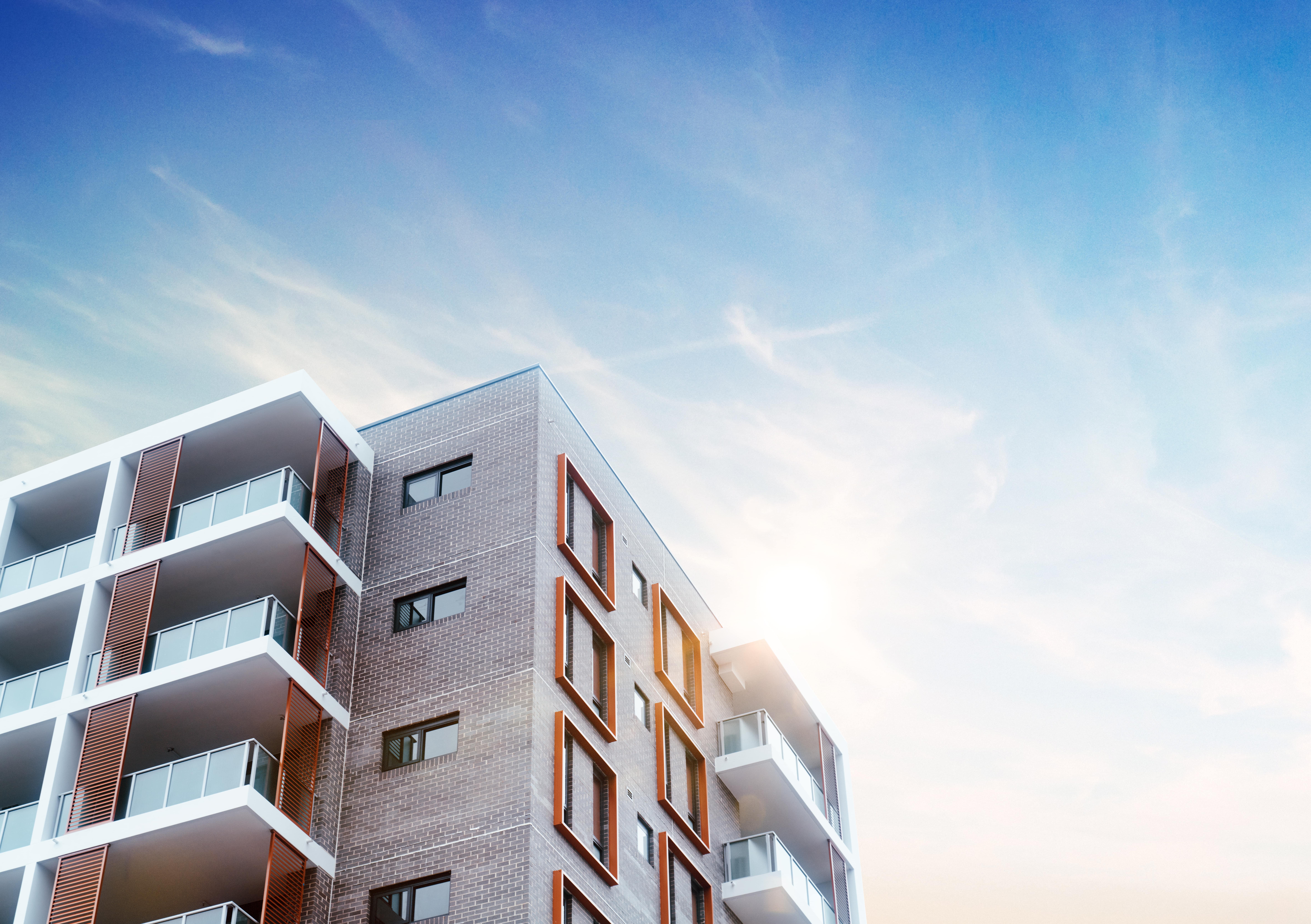 A photograph of a modern Vertika apartment